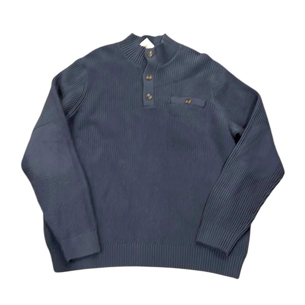Duluth Trading co men’s brigadier button mock sweater size 2XL NWT